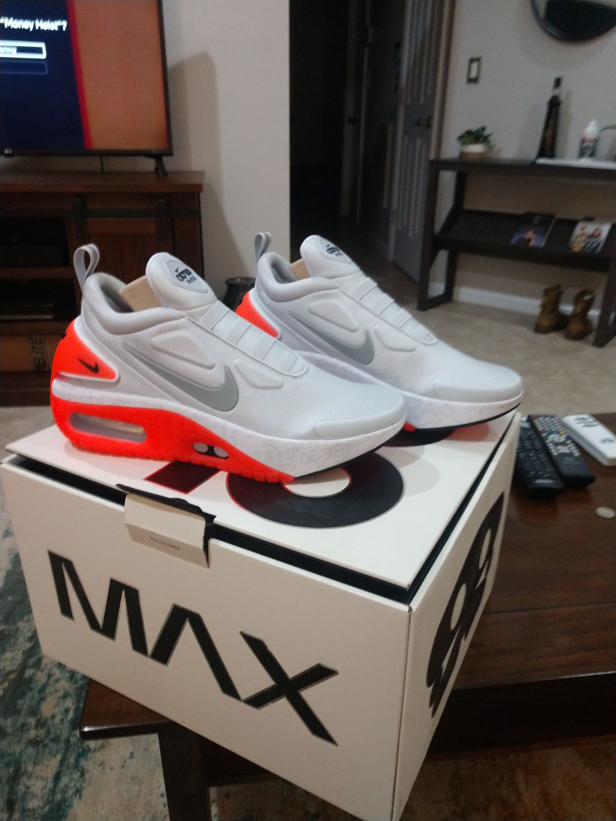 Nike Adapt BB Wolf Grey/White