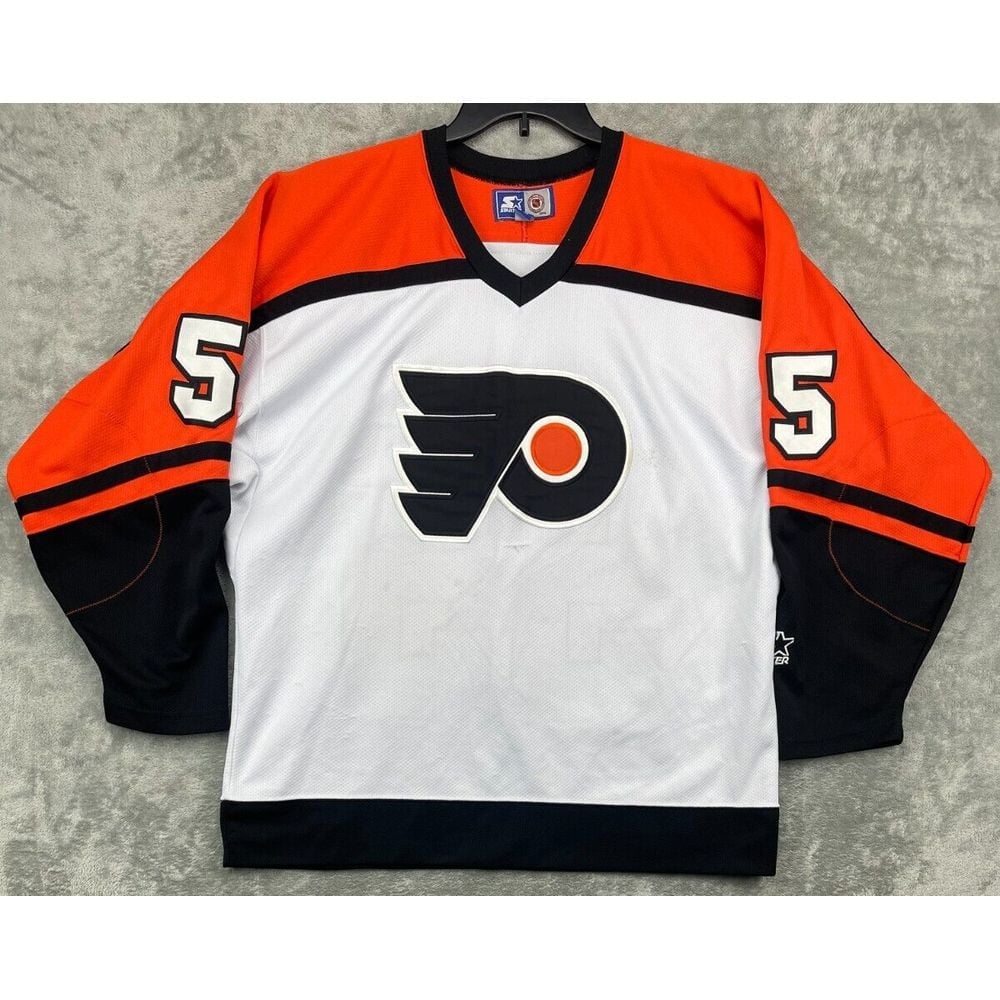 VTG Starter Adult Home Jersey Philadelphia Flyers NHL Large #55 Chris Gratton