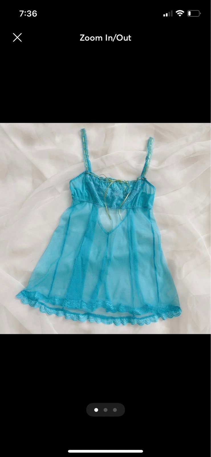 Y2k Victorias secret babydoll chemise