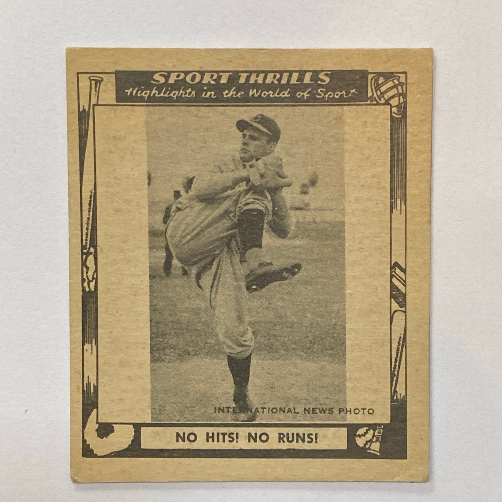 1948 Swell Sport Thrills #10 No Hits! No Runs!: Johnny Vander Meer Comes Back