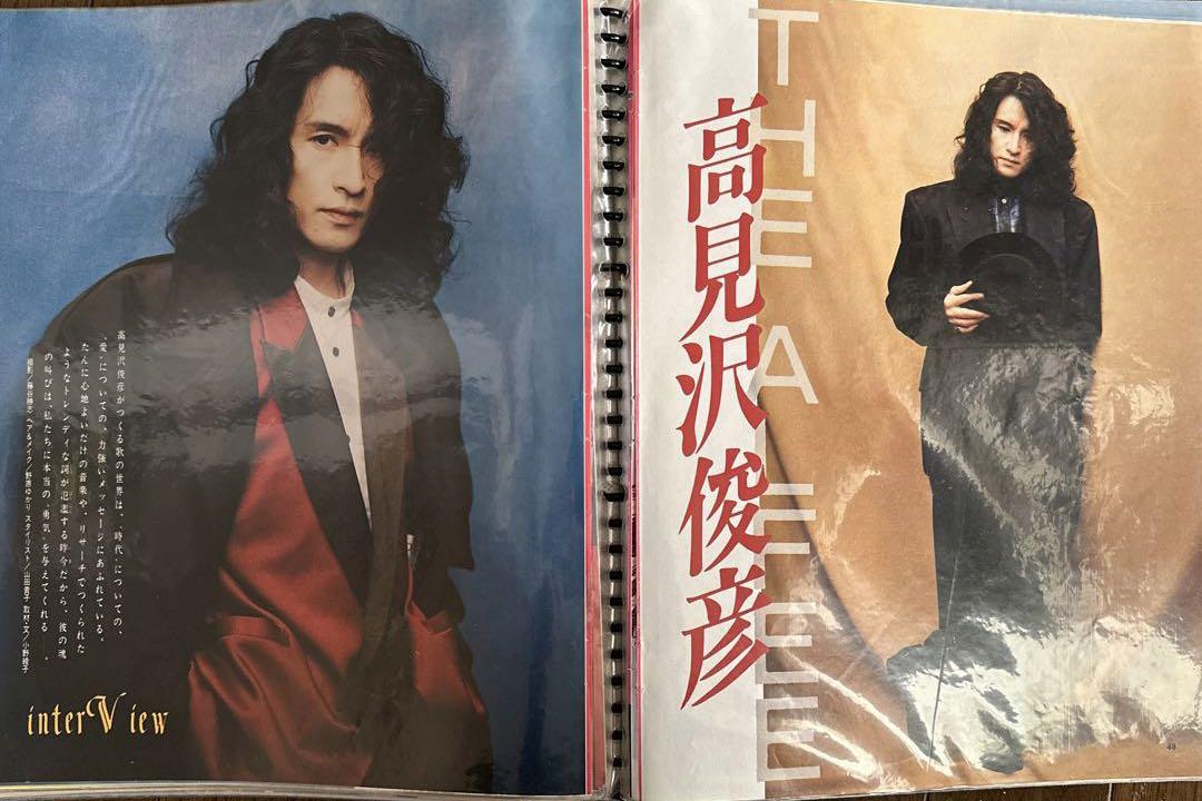 The ALFEE ARENA 37℃ etc. magazine clipping file set of 8