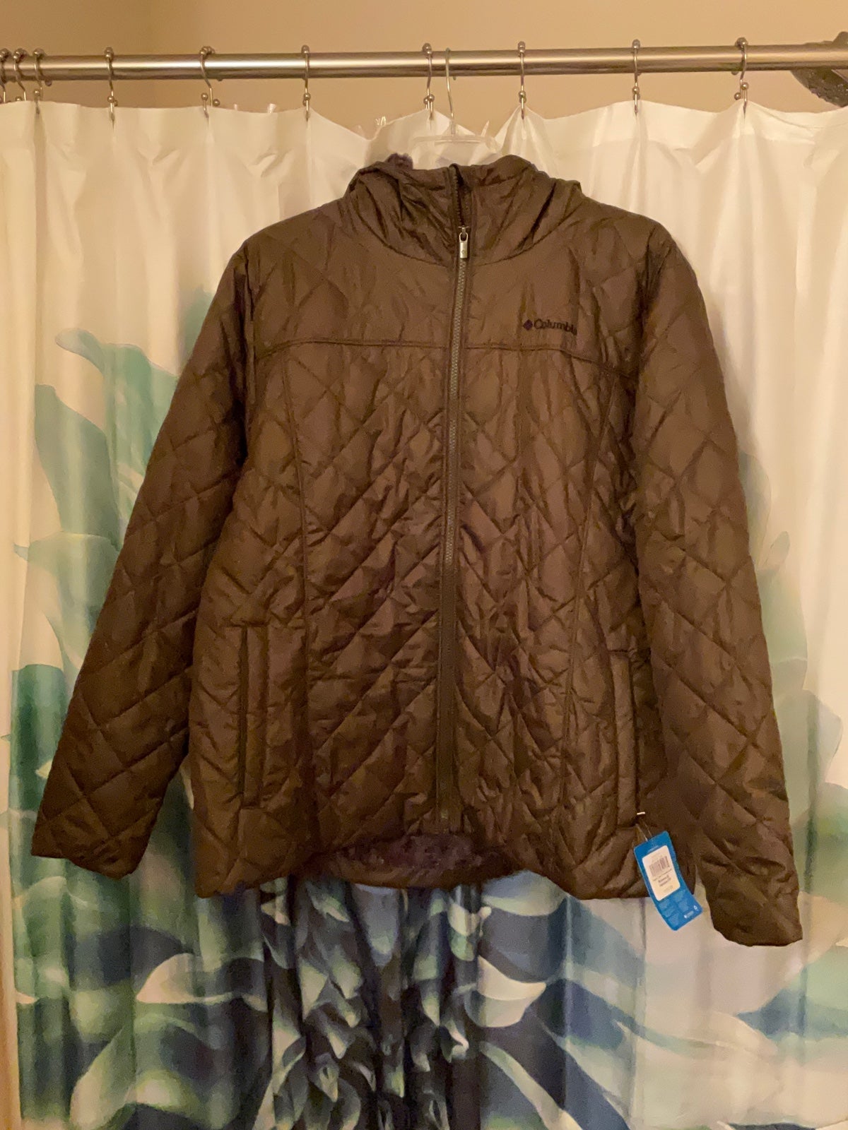 Columbia 2X Copper Crest Hooded Olive Green Jacket