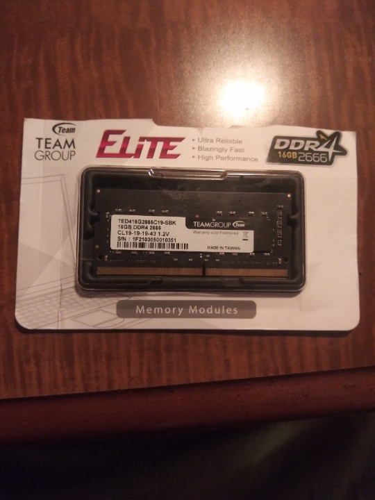 TeamGroup 16gbRAM DDR4 LifetimeWarranty