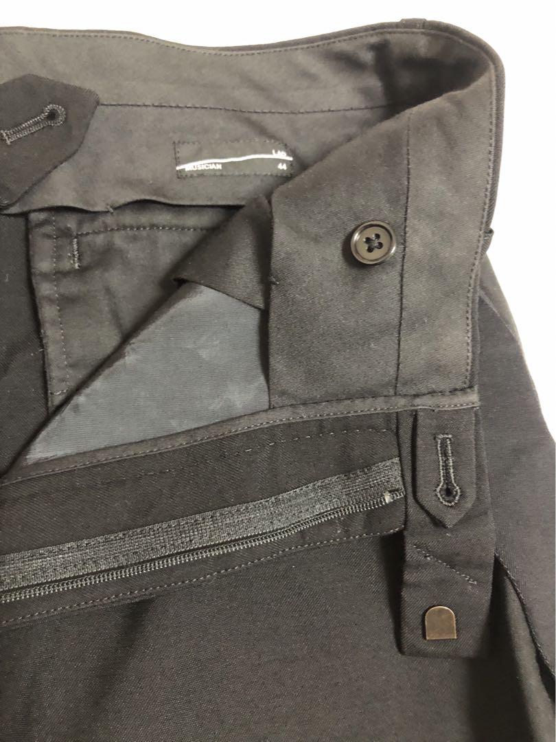 LAD MUSICIAN BELTED WIDE SLACKS 17AW size 44