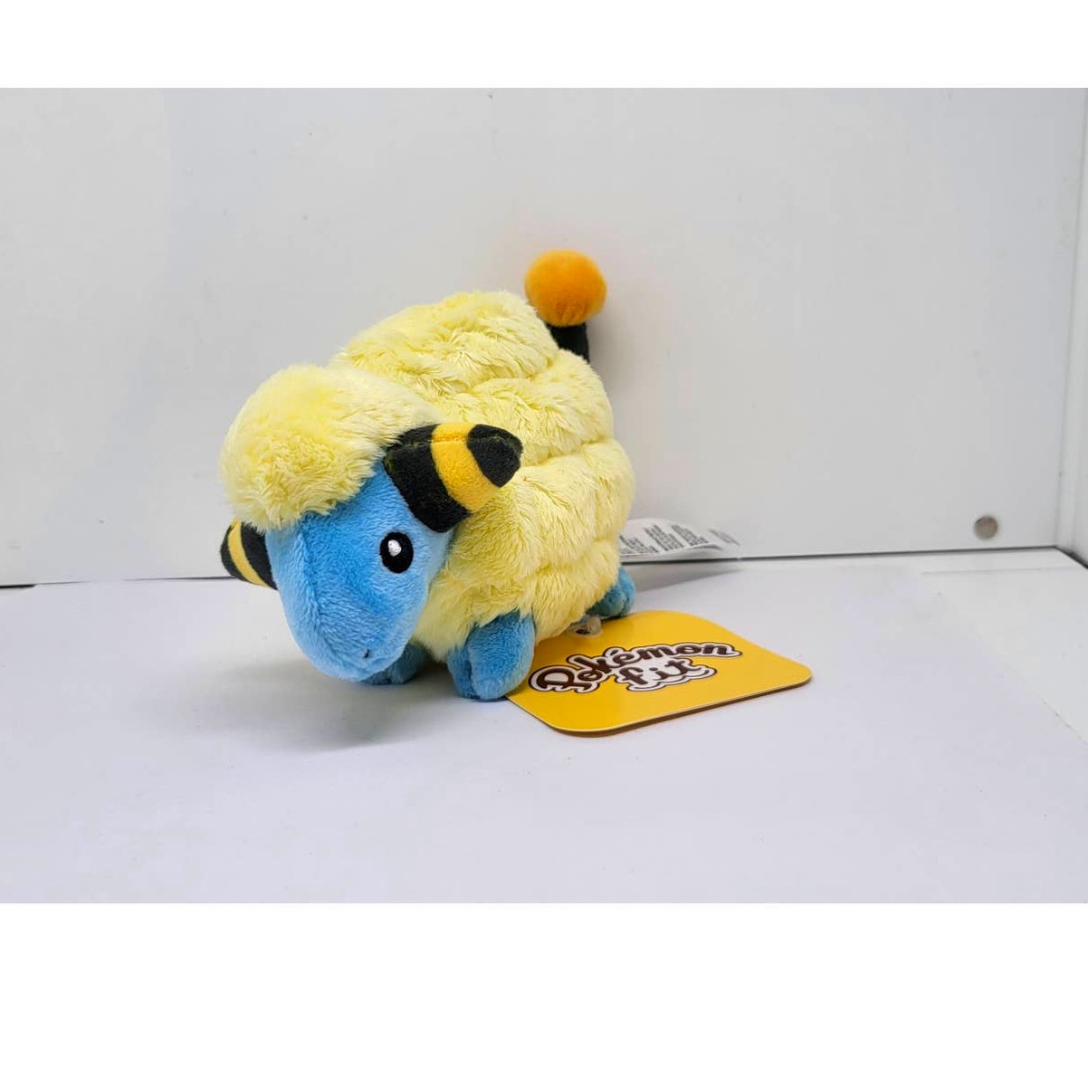Mareep Sitting Cuties plush + Free stickers! Pokemon Center Limited edition!