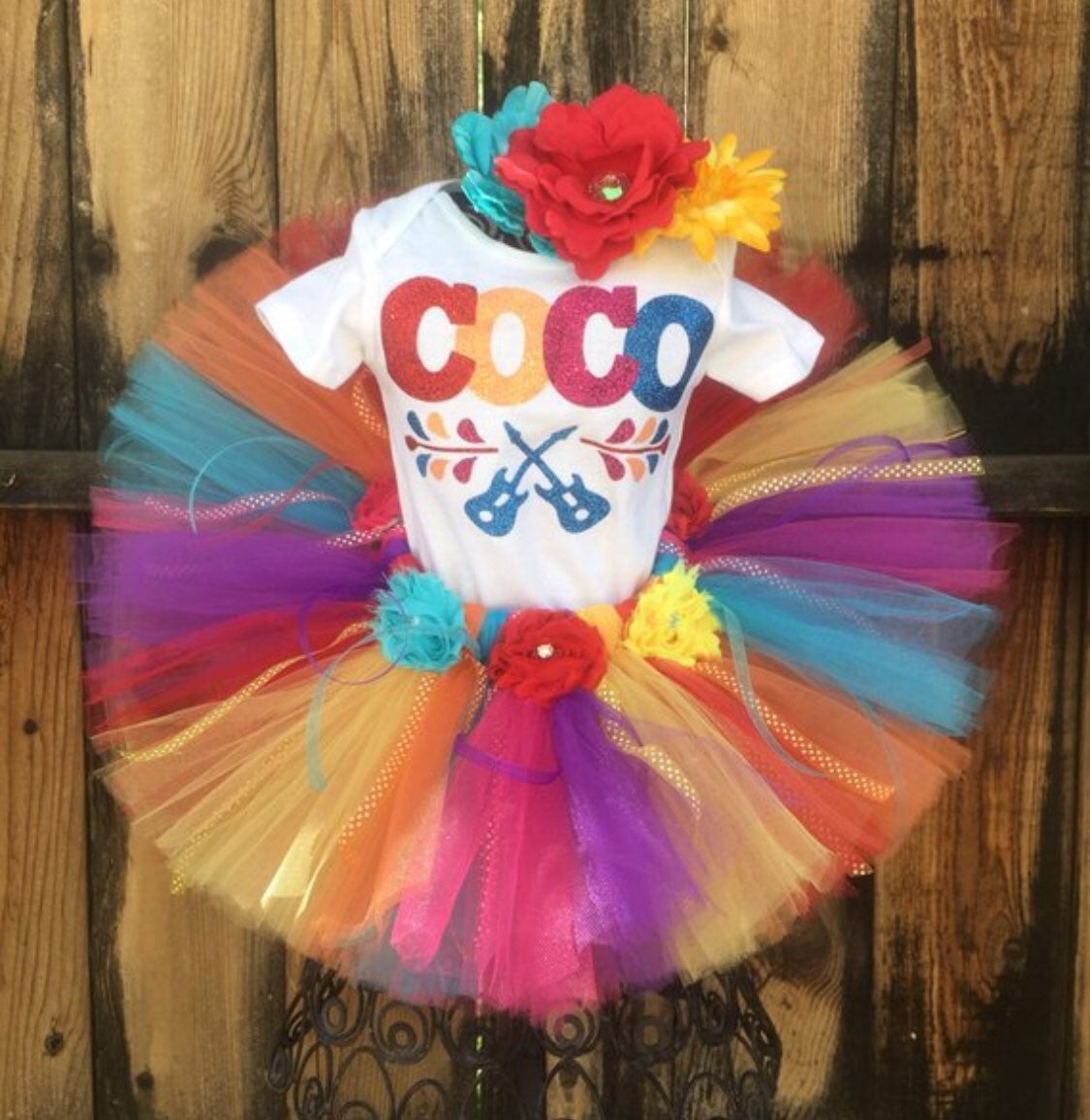 Disney Inspired COCO COSTUME TUTU