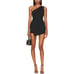 Lovers And Friends 'Maves' Black One Shoulder Romper Size S