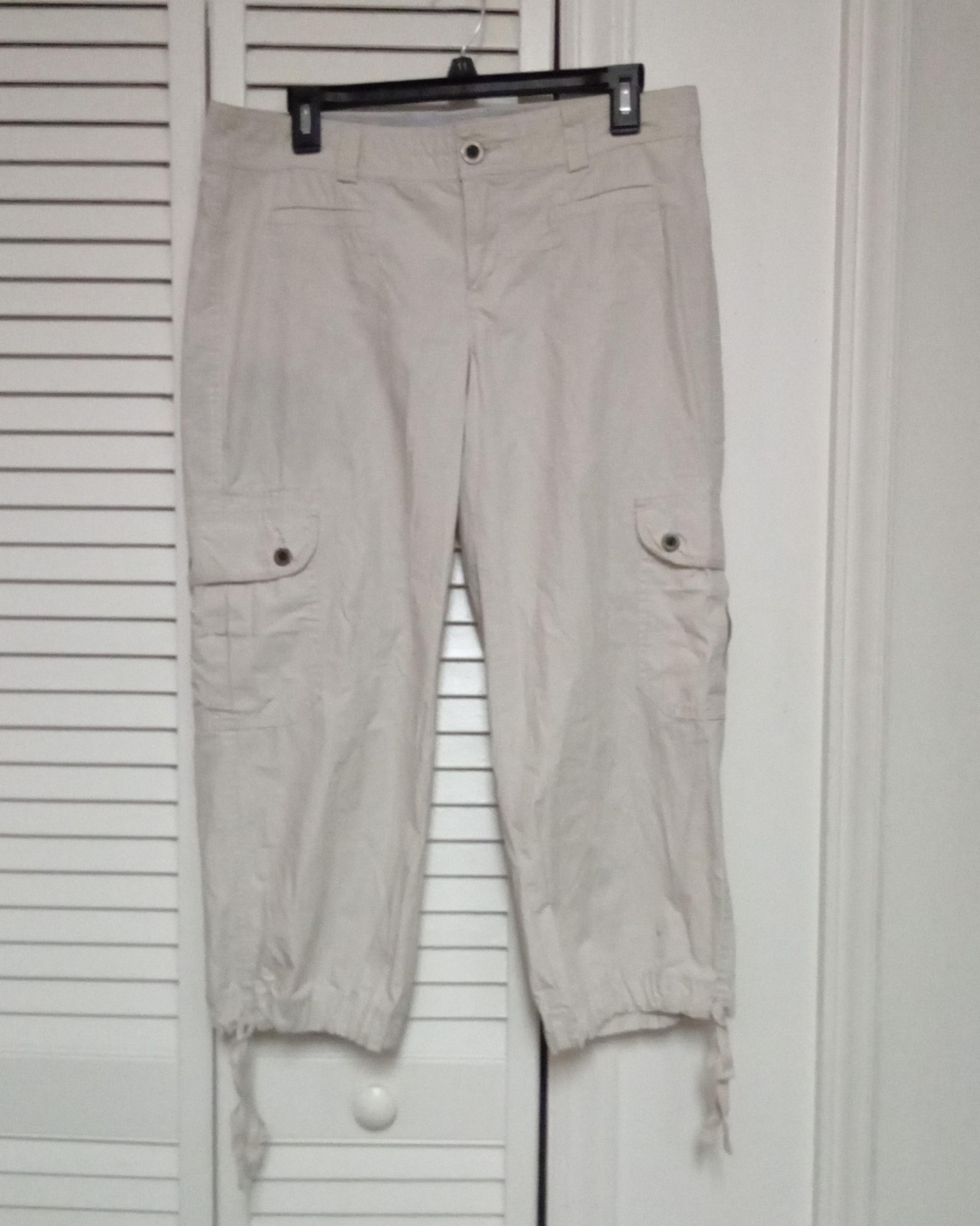 Tommy Hilfiger Women's Cropped Capri Cargo Pants Size 8