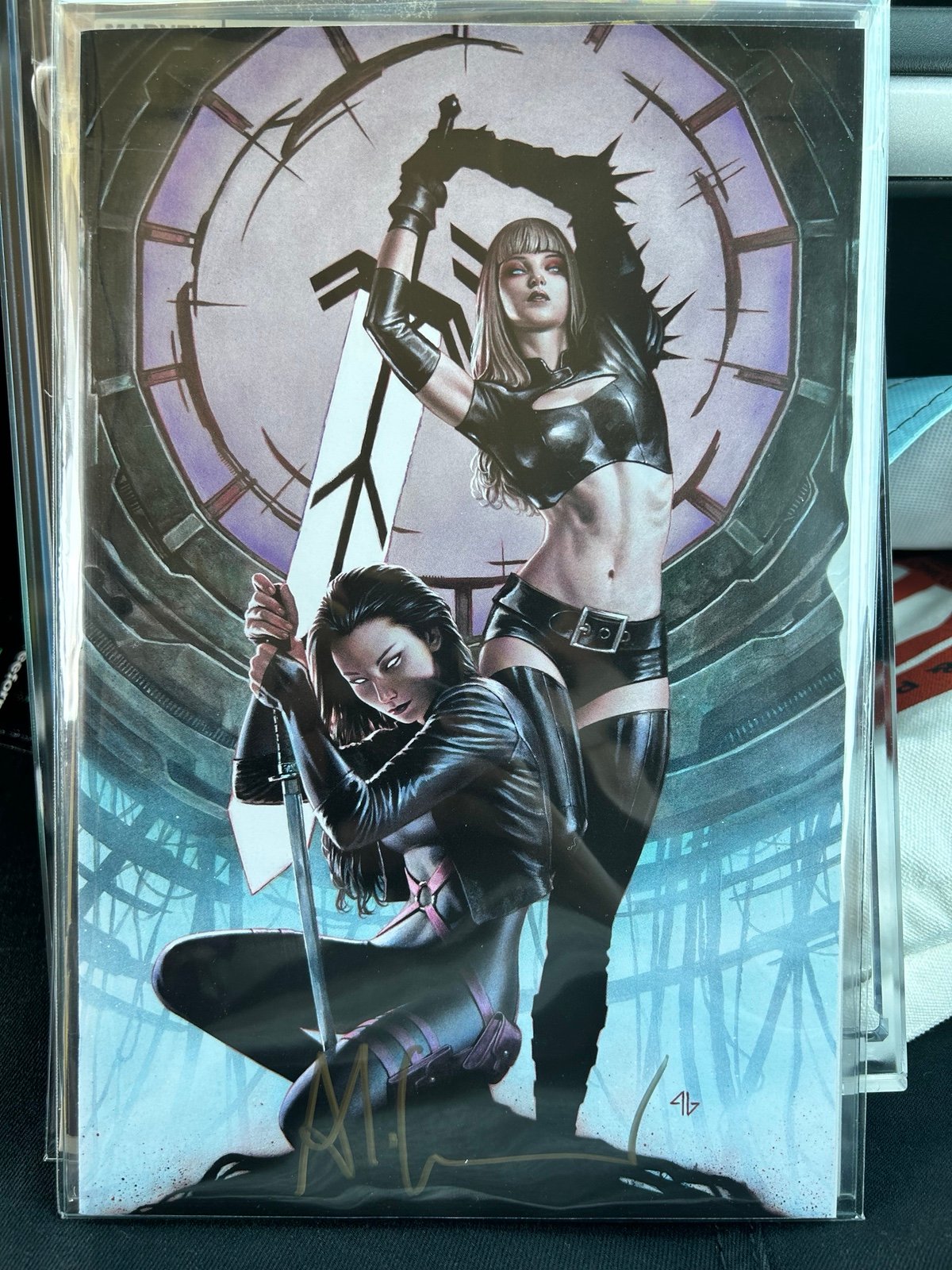 X-men 1 nightshade variant signed by adi granov