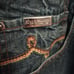 Baggy wide leg embroidered skater jeans by Lifted Research Group (LRG) size 38