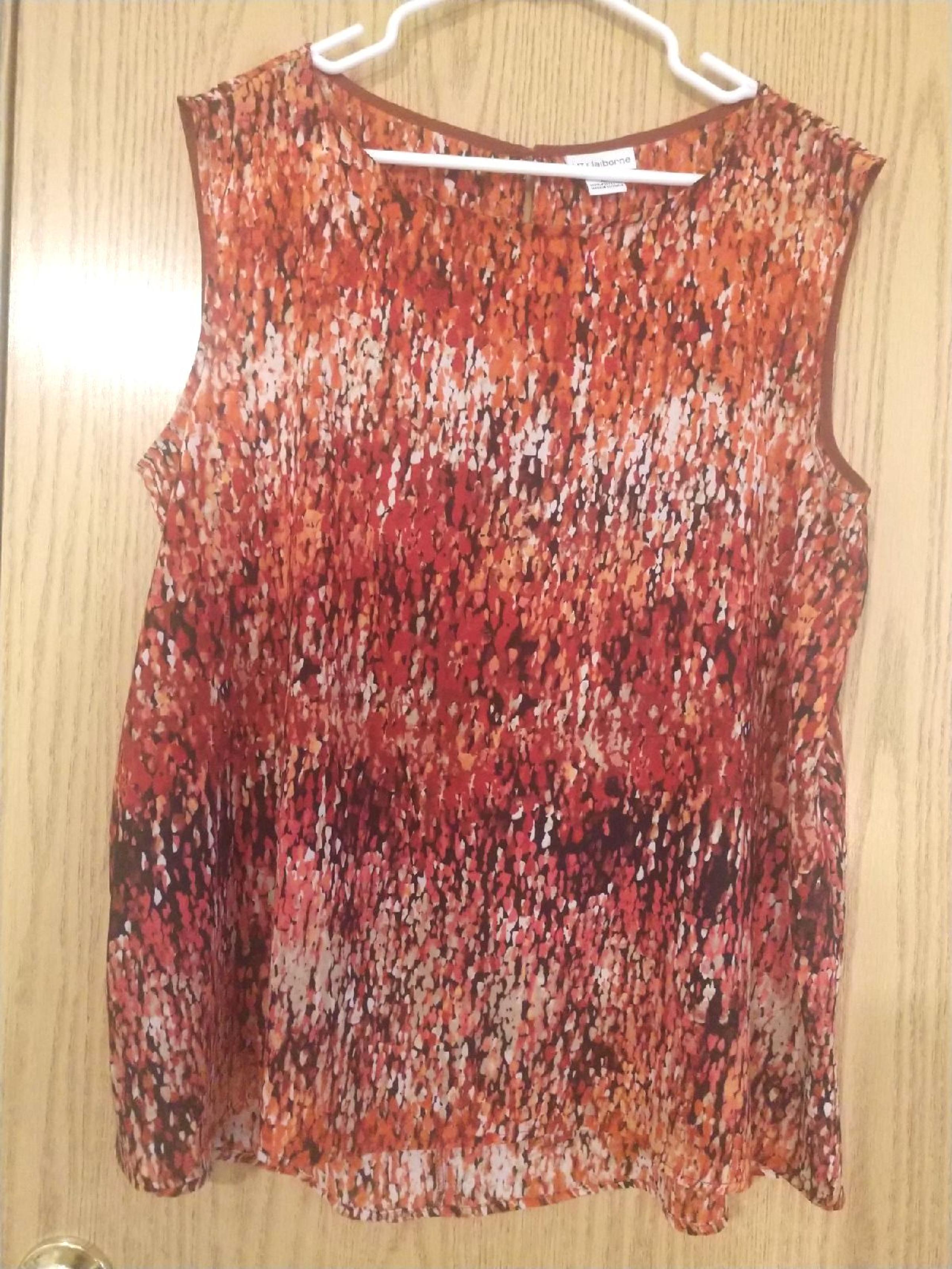 LIZ CLAIBORNE Tank Top SZ XL