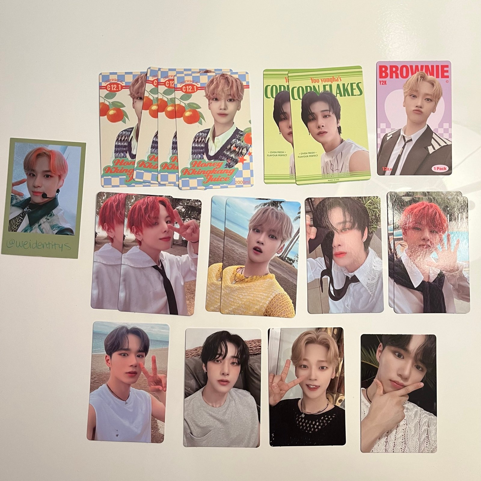 wei eternally photocards