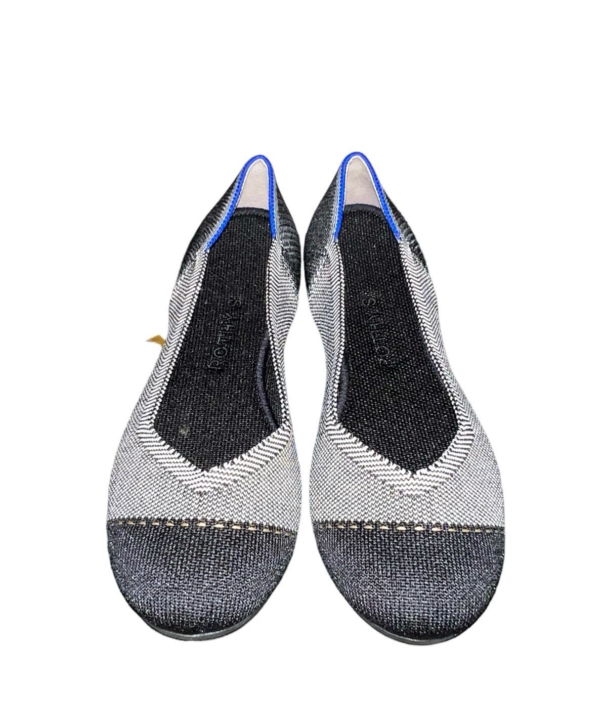 Rothy’s The Flat Grey Mist Captoe