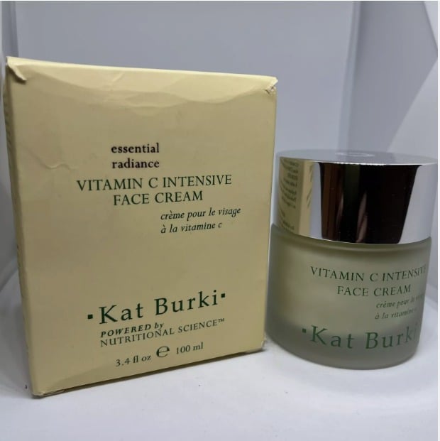 Kat Burki Vitamin C Intensive Face Cream 3.4fl oz Not Sealed Damage Box