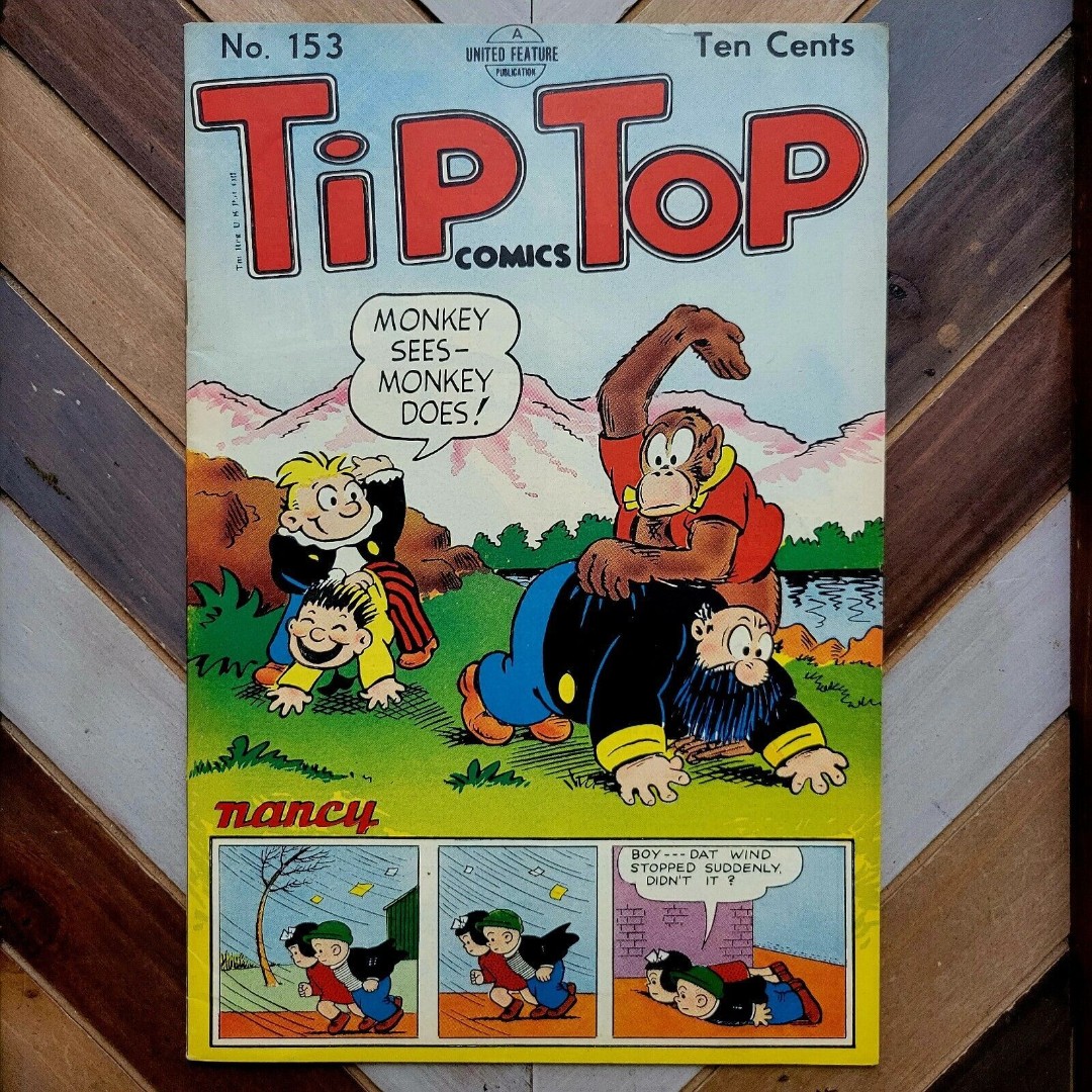 TIP TOP COMICS #153 FN (United Feat. 1949) Dirks Cover, Capp, Bushmiller, Leff