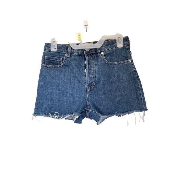 Everlane Medium Wash Denim Women’s Cheeky Shorts size 26