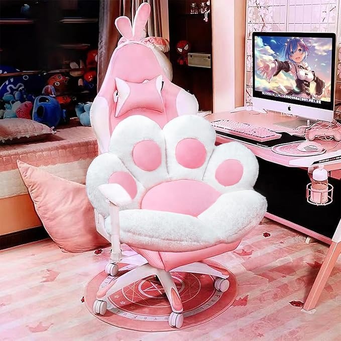 Cat Paw Chair Cushion Lovely Cat Paw CushionCat Paw Shape Chair Cushion Cozy