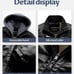 Men'S Faux Leather Jacket Motorcycle Jacket Waterproof Windproof PU Moto Vintage