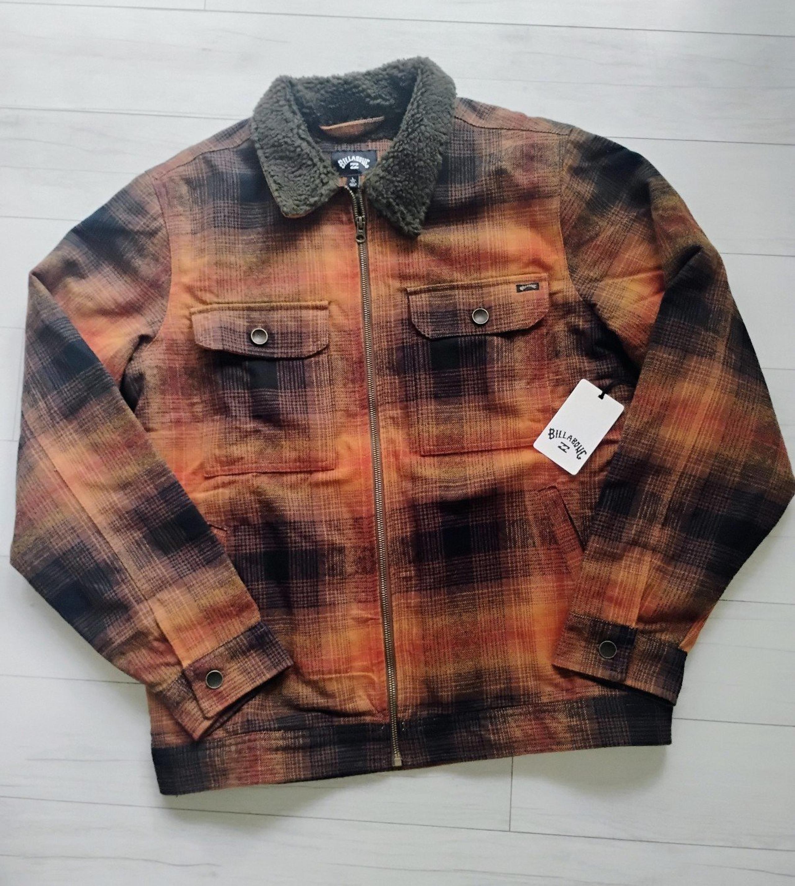 BILLABONG NEW Barlow Sherpa Lined Jacket