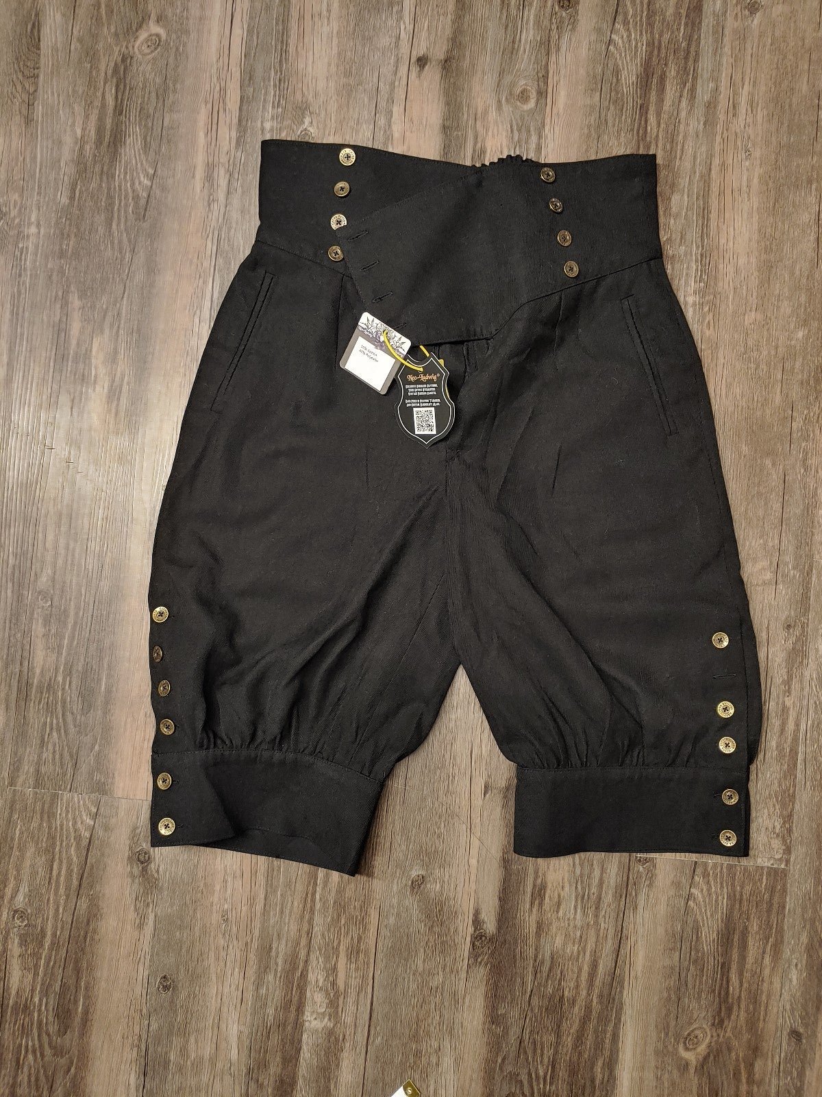 Steampunk / Vintage Western Capris / Long Shorts