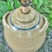 McM California Ceramic Designs salt glazed crock like farmhouse primitive lamp