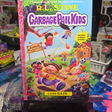Garbage Pail Kids Camp Daze Book Signed By R.L. Stine
