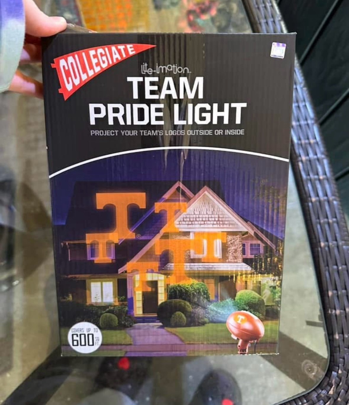 Tennessee Vols team pride light. New.