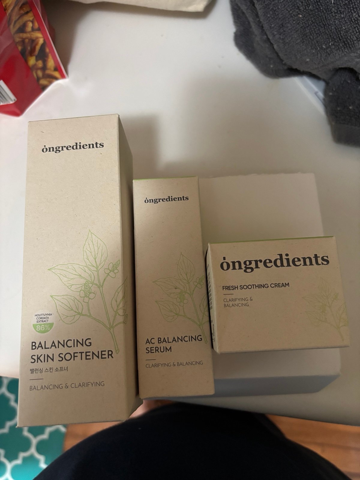 Ongredients skincare