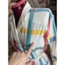Dress Windowpane plaid shirt dress red blue yellow