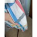 Dress Windowpane plaid shirt dress red blue yellow