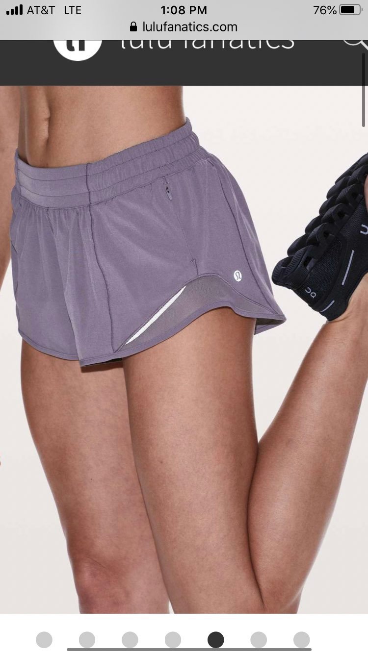 Lululemon Hotty Hot Short II *2.5