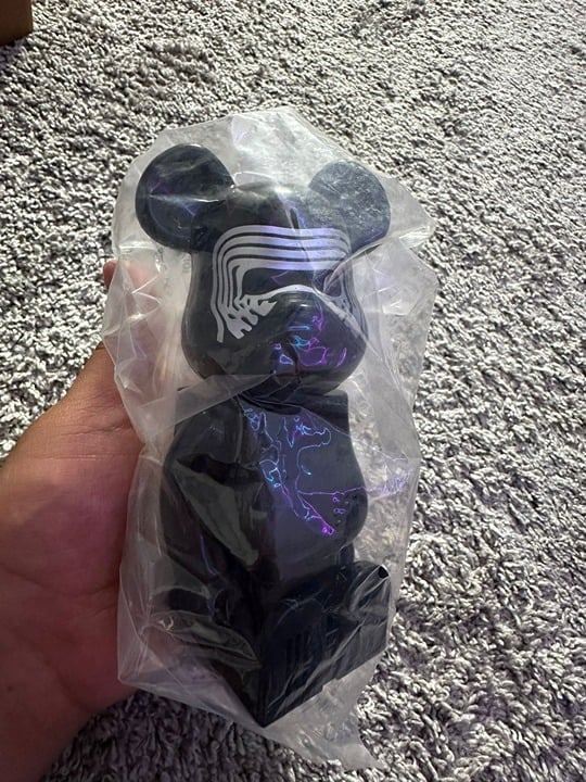 BEARBRICK X CLEVERIN STAR WARS KYLO REN AIR FRESHENER (DEODORIZER NOT INCLUDED)