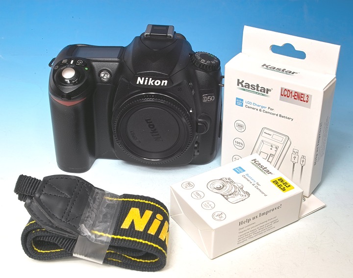 Nikon D50 6.1 MP Digital SLR Camera(Body Only) #2952 (Shutter Count 5036)