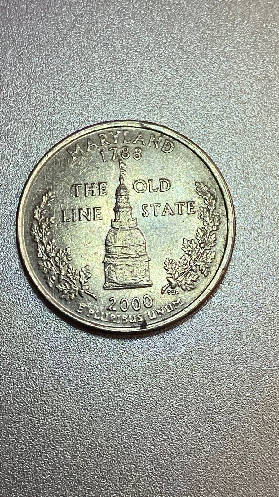 2000 P Maryland State Quarter