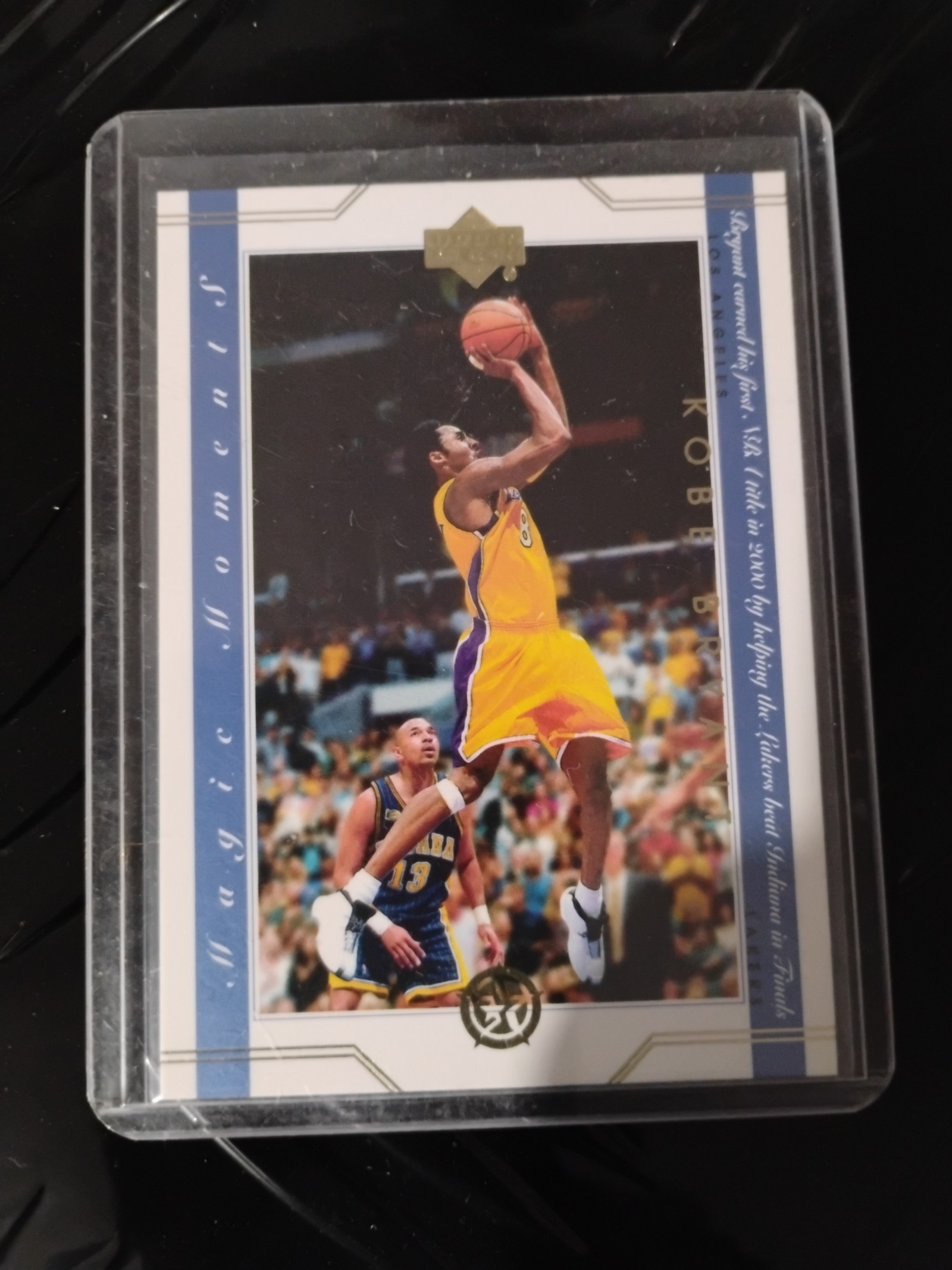 2002 UD Superstars - KOBE BRYANT - Magic Moments #15 Black Mamba - MINT