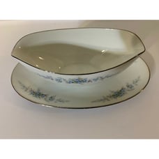 Noritake Roseberry Gravy Boat #6241 Japan