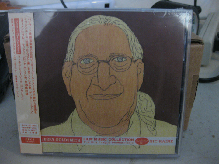 JERRY GOLDSMITH - Film Music Collection (2xCD) JAPAN CPC8-1120 2000 NEW w/OBI