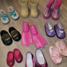 Our generation dolls shoes bundle