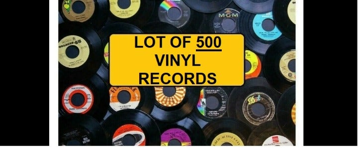 500 45 vinyl records music collection 45s records arts crafts vinyls