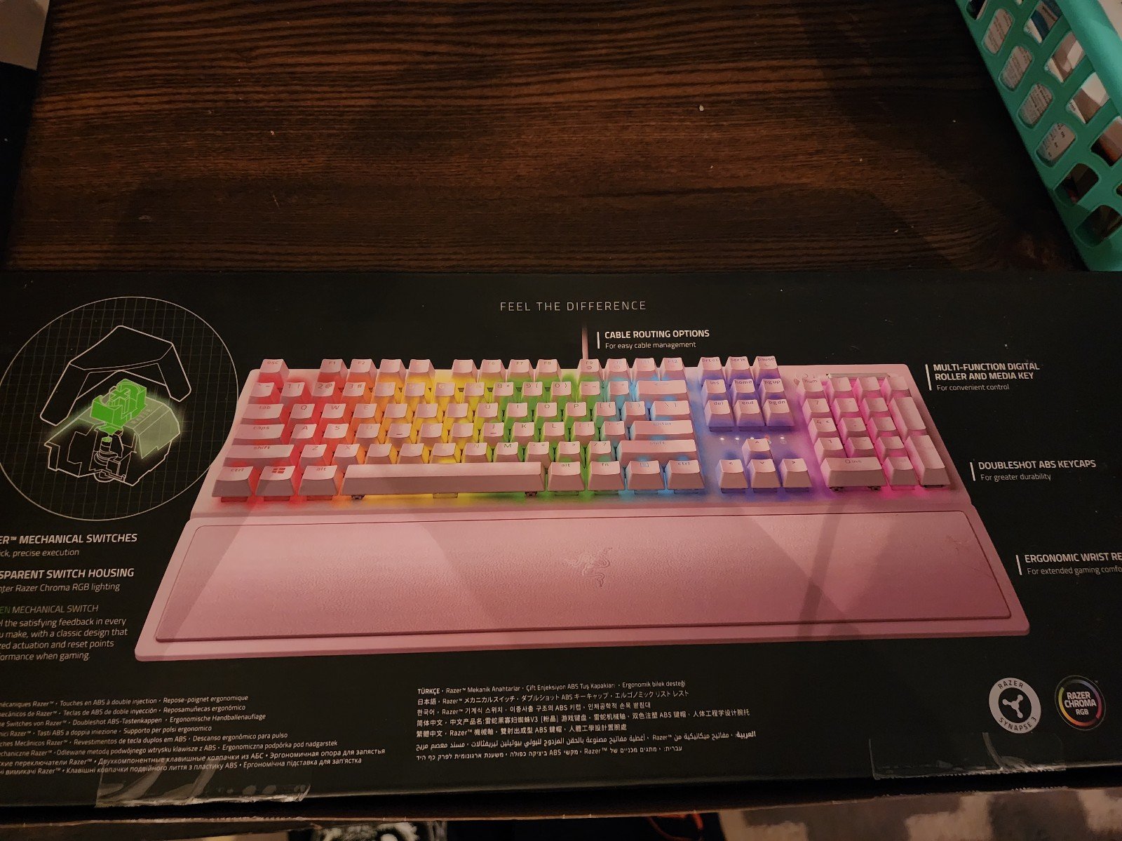 Razer Blackwidow v3 keyboard