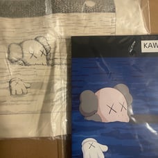 Kaws x Uniqlo book with bag