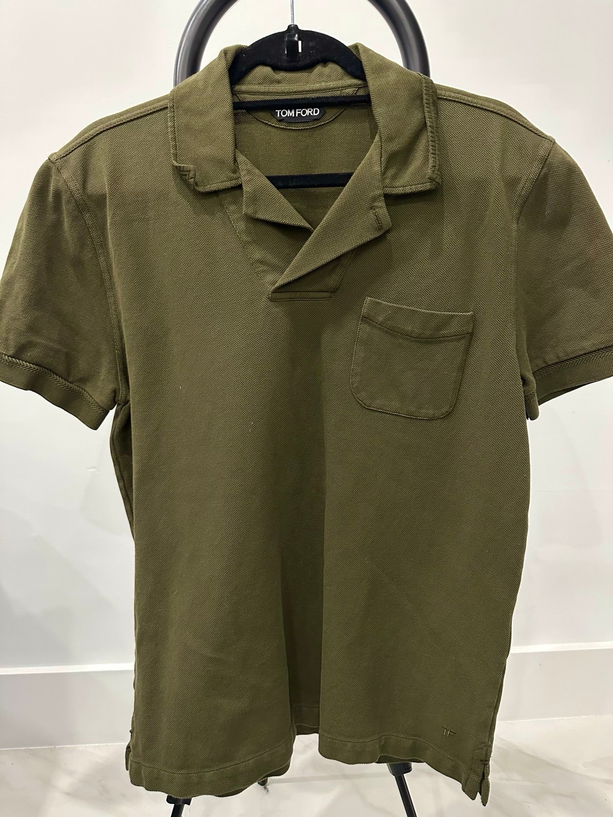 Tom Ford green men’s polo