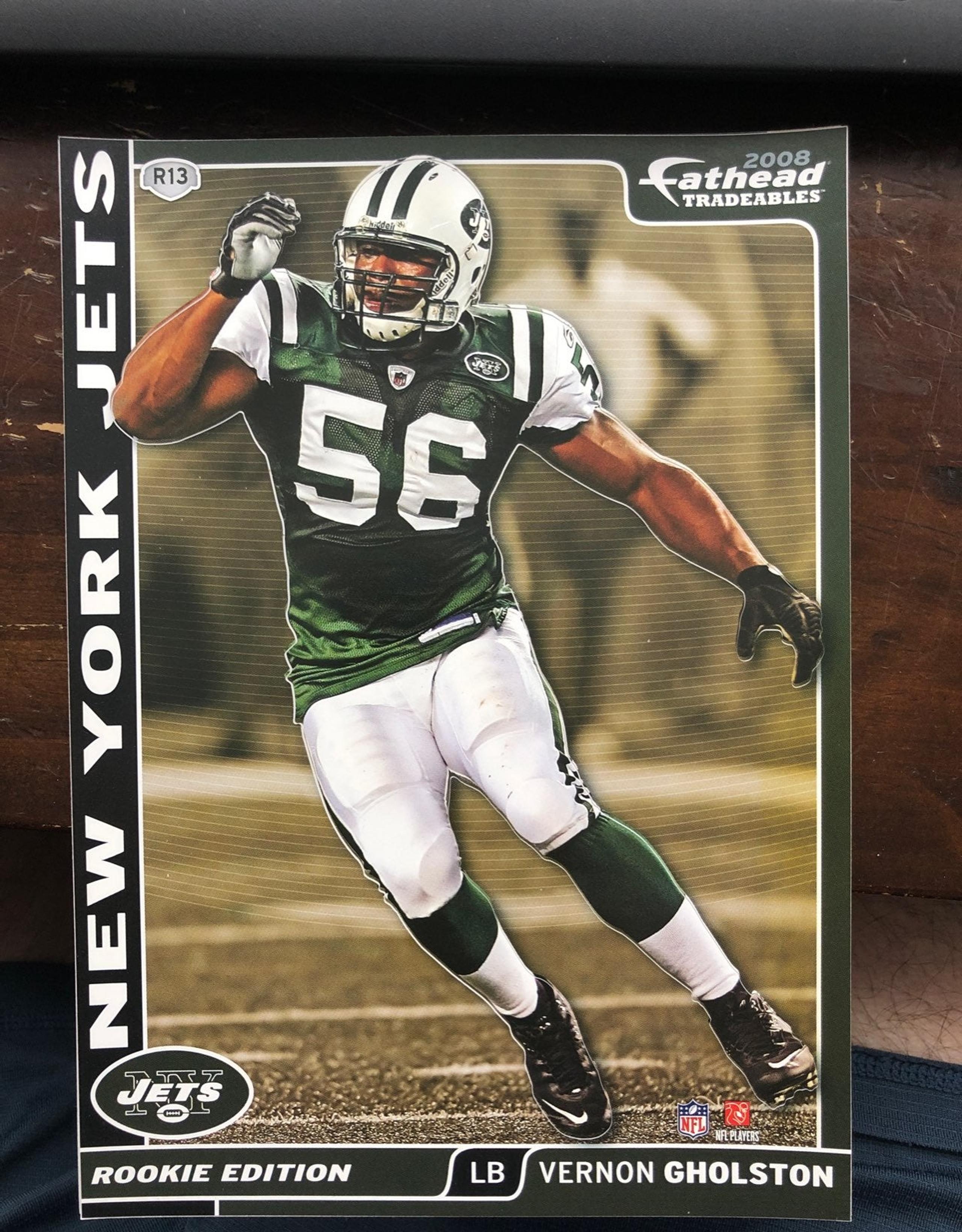 Vernon Gholston Fathead Tradeables Rooki