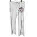 One Life To Live Embroidered Studded Bling 2 pc Track Suit Set White Purple SZ S