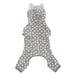 UGG Dog / Pet Avery Stars Hooded Dog Pajamas PJ’s in Glacier Grey - Size Large