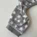 UGG Dog / Pet Avery Stars Hooded Dog Pajamas PJ’s in Glacier Grey - Size Large