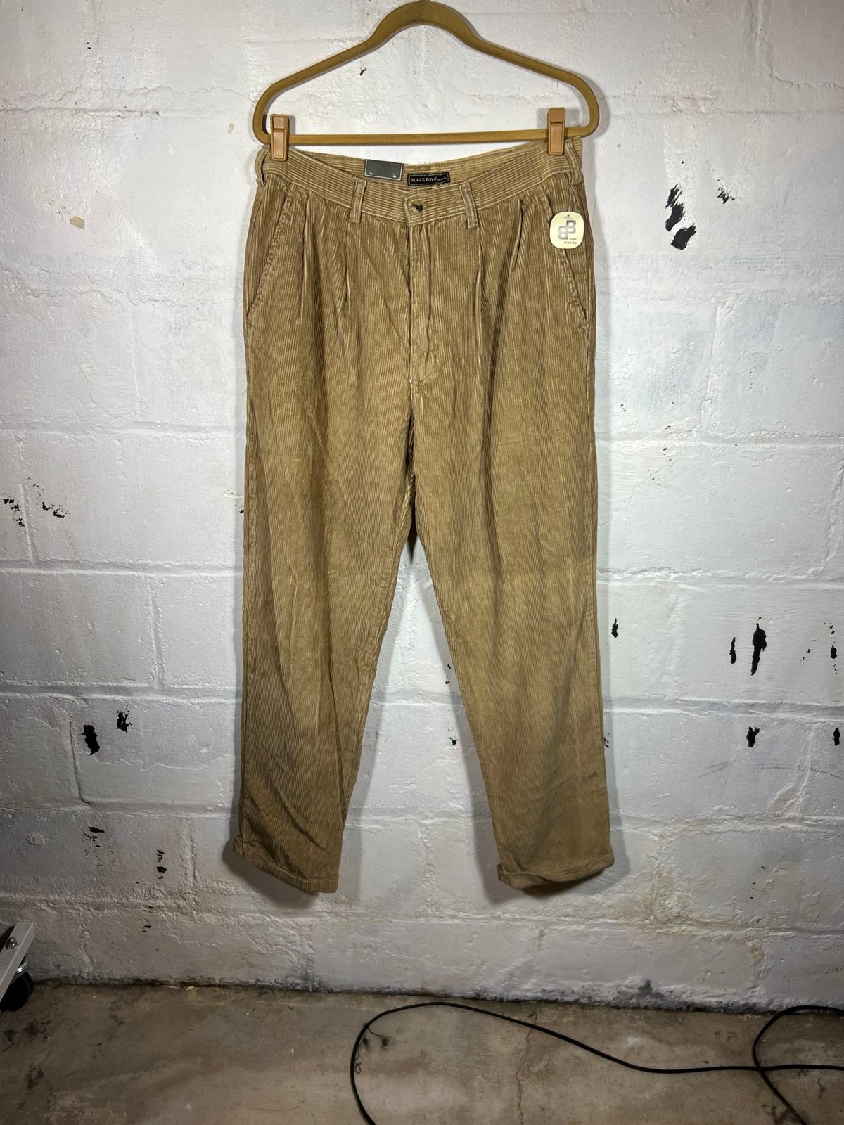 Vintage Bugle Boy Corduroy Pants NWT
