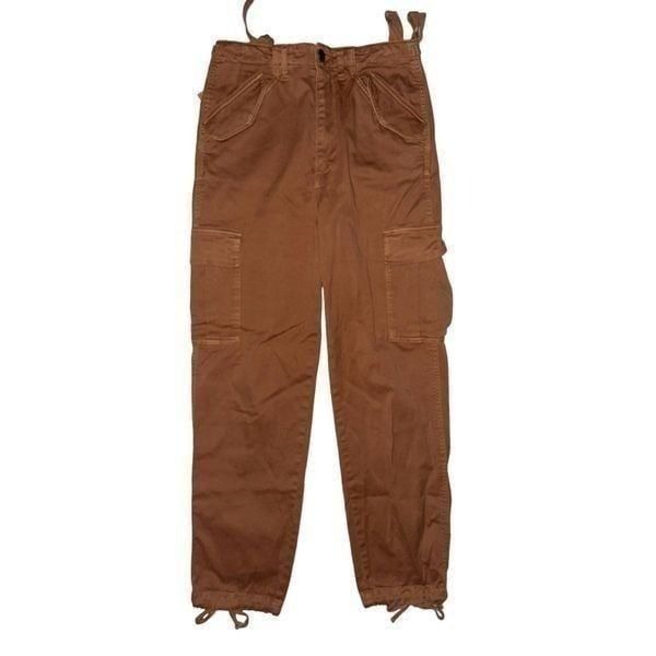 Z2 Boyish Womens Cargo Pants Kai Brown Tan Size 25