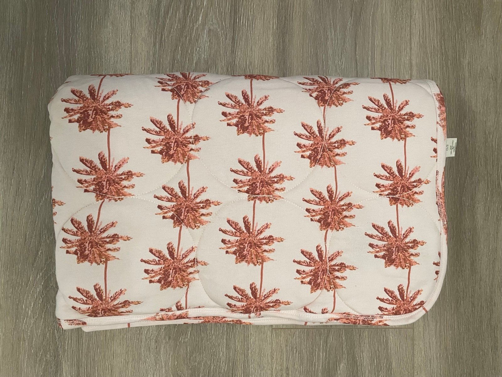 Kate Quinn California Sunset Palm Organic Cotton Quilt