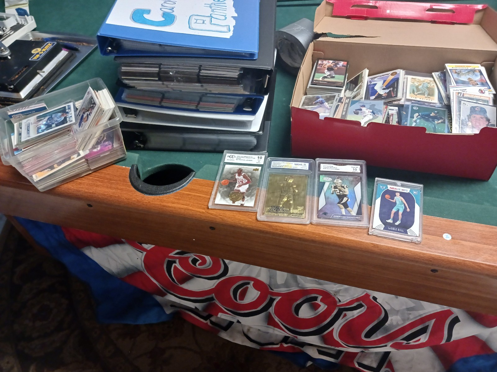 Sports card lot